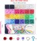 Friendship Bracelet Making Kit, Kandi Pony Beads for Jewelry Making, Hair Beads Braids with Letter Beads and Charms Gifts for Teen Girls Crafts for Girls Ages 8-12 (15colors 1box)